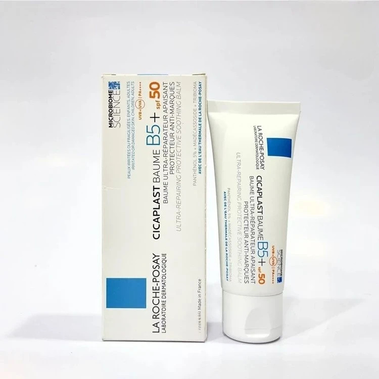کرم ترمیم کننده B5 spf50 لاروش پوزای حجم 100 میلی لیتر