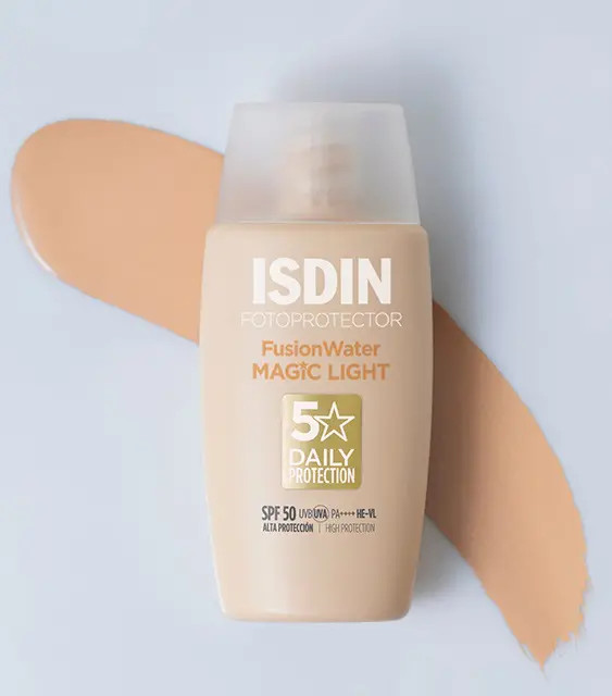 ضد آفتاب ایزدین، فیوژن واتر رنگی SPF 50حجم50 میل