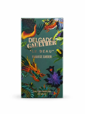 ادوپرفیوم مینیاتوری مردانه ژان پل گوتیه پارادایس دلگادو DELGADO مدل Gaultier Le Beau Paradise Garden حجم 25 میل