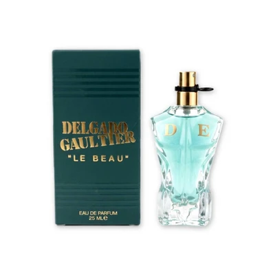 ادوپرفیوم مینیاتوری مردانه ژان پل گوتیه دلگادو DELGADO مدل Gaultier Le Beau جعبه یشمی حجم 25 میل