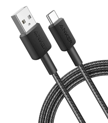کابل تبدیل USB به USB-C انکر مدل 322/A81H5 طول 0.9 متر