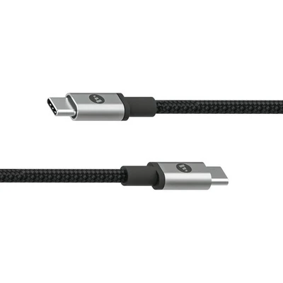 کابل 2متری شارژ دوسر تایپ سی موفی MOPHIE USB-C TO USB-C 60W-مشکی
