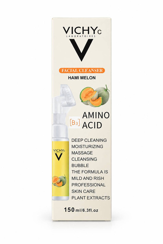 فیس واش ویشی C مدل Hami Melon حاوی آمینواسید B3 حجم 150 میلیلیتر