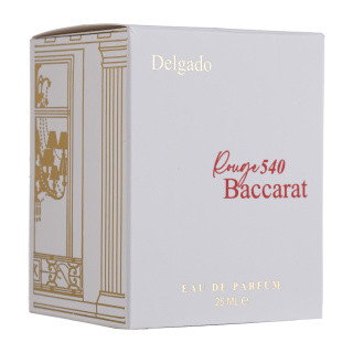 ادوپرفیوم مینیاتوری زنانه دلگادو مدل Baccarat Rouge سفید حجم 25 میلی لیتر
