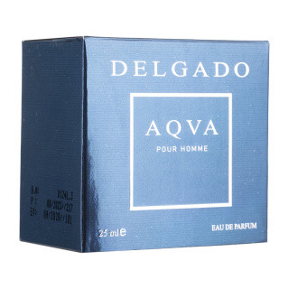 ادوپرفیوم مینیاتوری مردانه دلگادو مدل Bvlgari Aqva حجم 25 میلی لیتر