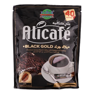 پودر قهوه علی کافه مدل Black Gold - 40 ساشه 2.5 گرمی